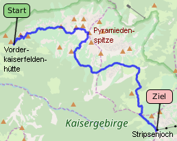Tracklog bei OpenStreetMap ansehen