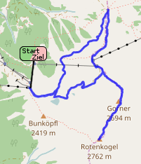 Tracklog bei OpenStreetMap ansehen