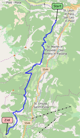 Tracklog bei OpenStreetMap ansehen