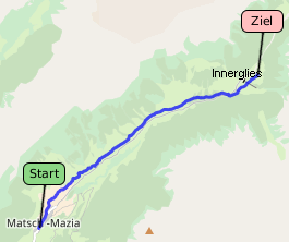 Tracklog bei OpenStreetMap ansehen