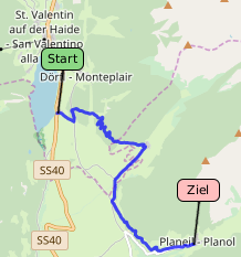 Tracklog bei OpenStreetMap ansehen